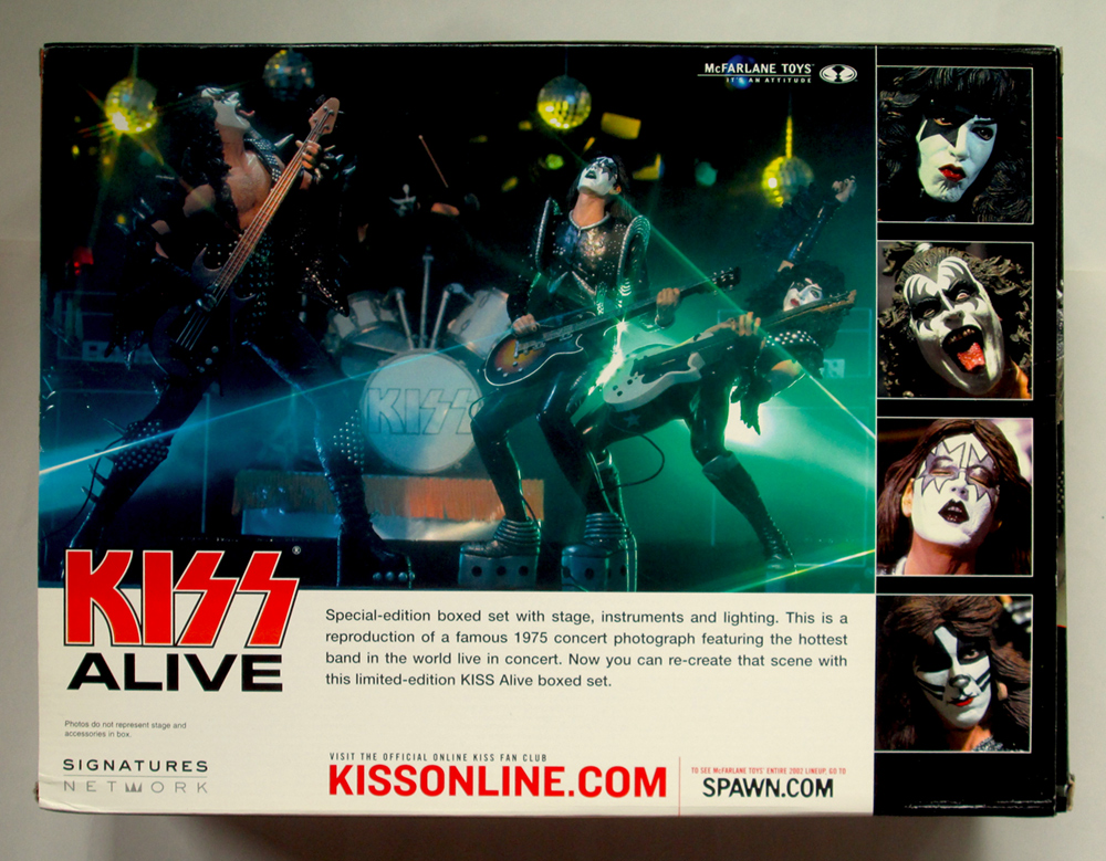 McFarlane Toys KISS Alive Action Figure Box Set - KISS Addiction