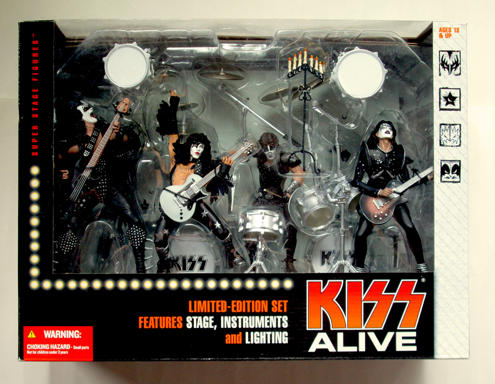 McFarlane Toys KISS Alive Action Figure Box Set - KISS Addiction