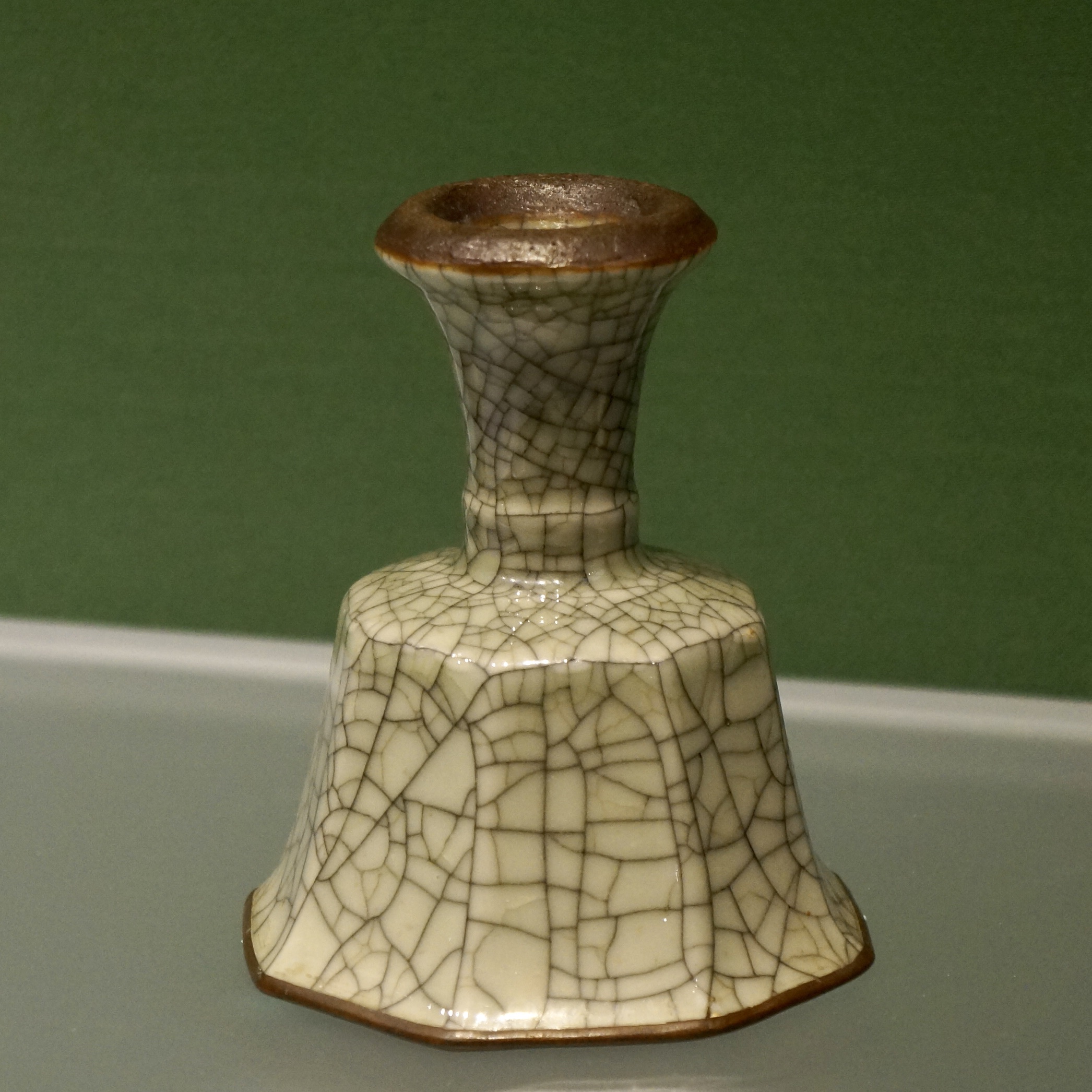 C. 1465-1487 明成化仿哥釉八方高足杯- Hou のDigital Space