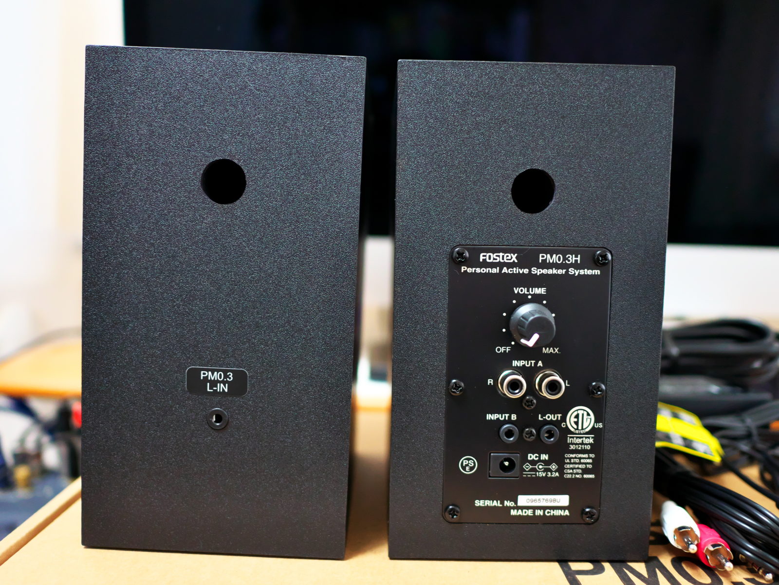 Fostex PM0.3H スタジオモニタースピーカー Fostex PM0.3H スタジオ