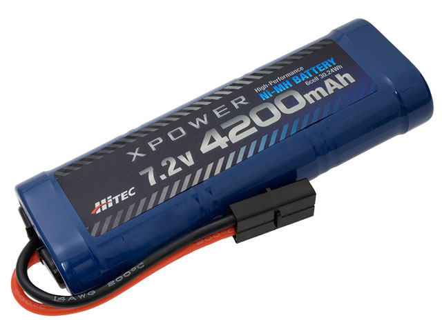 XPOWER Ni-MH 7.2V 3300mAh T型ディーンズコネクター | Hitec