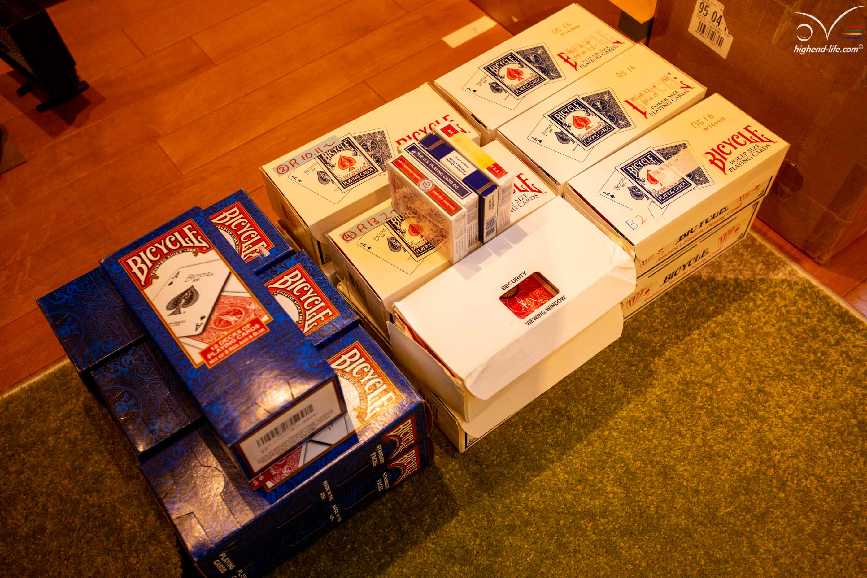 トランプ オハイオ製 9個 ゴールドスタンダード ライダーバック OHIO