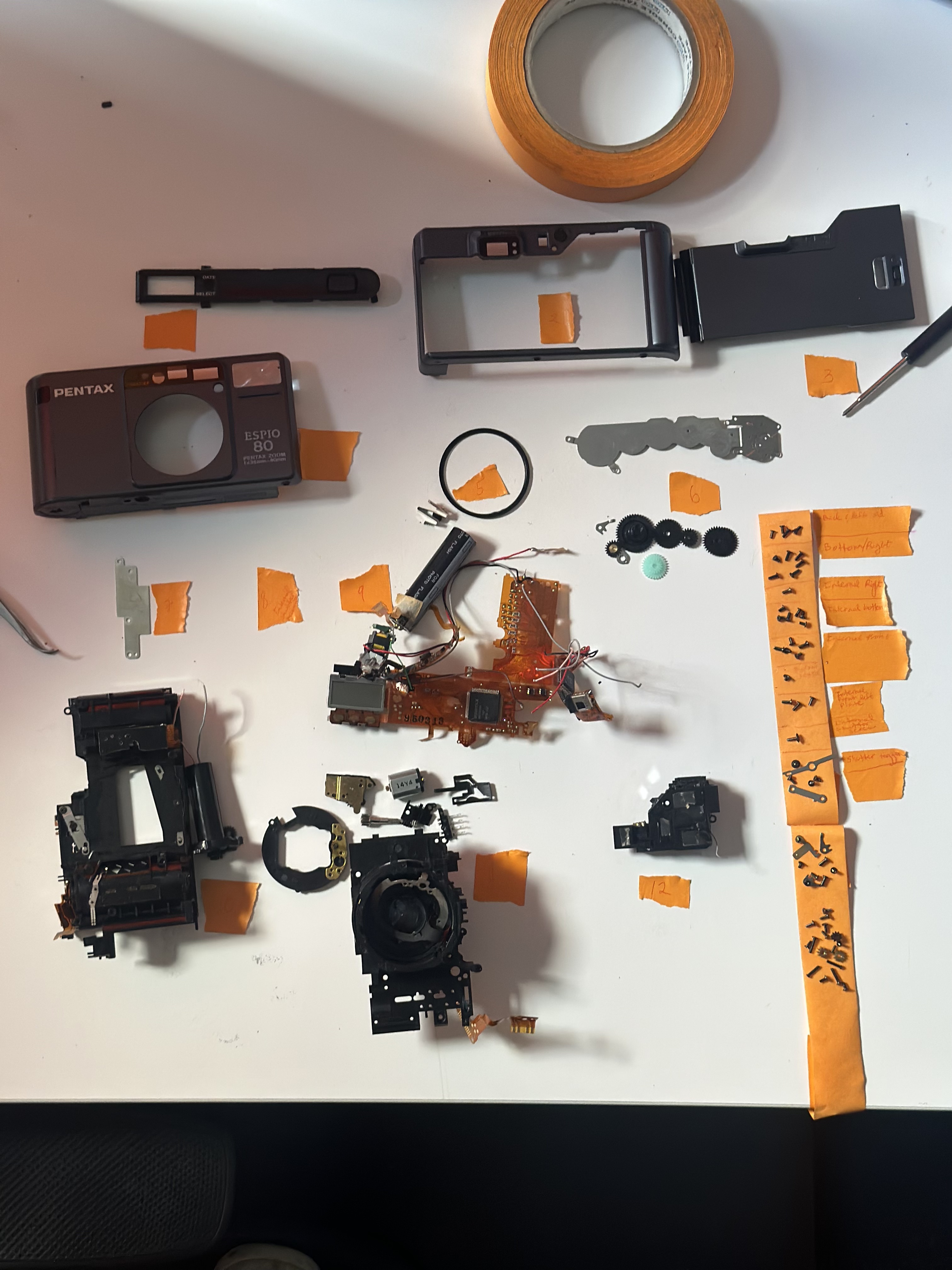 Pentax Espio 80 breakdown – Making Studio