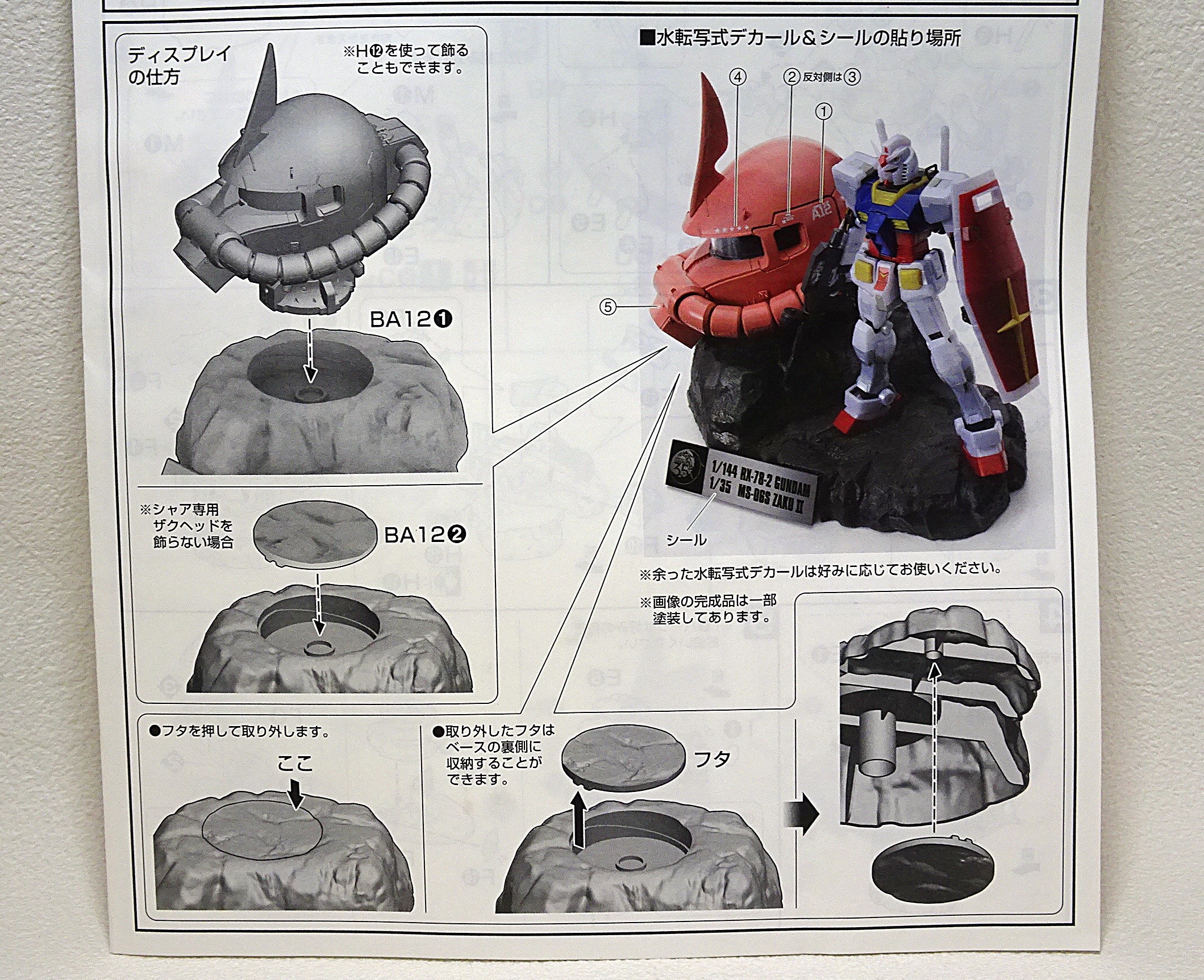 プレミアムバンダイ 機動戦士ガンダム35周年 1/144 RG RX-78ガンダム