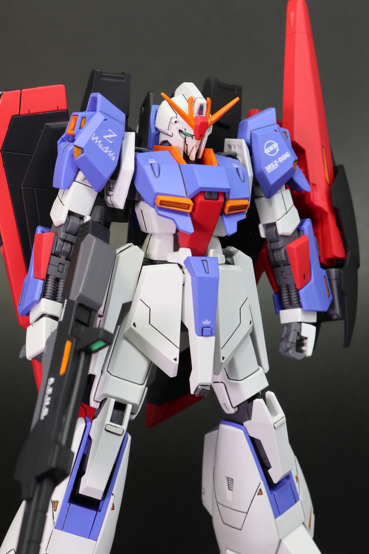 HG ゼータガンダム revive 全塗装 完成品