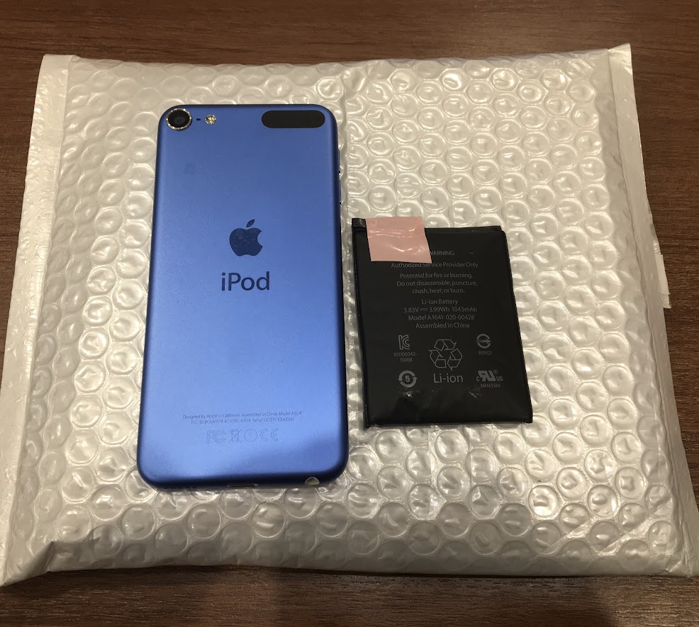 iPodTouchのバッテリー交換【スマートクールイオンモール岡山店
