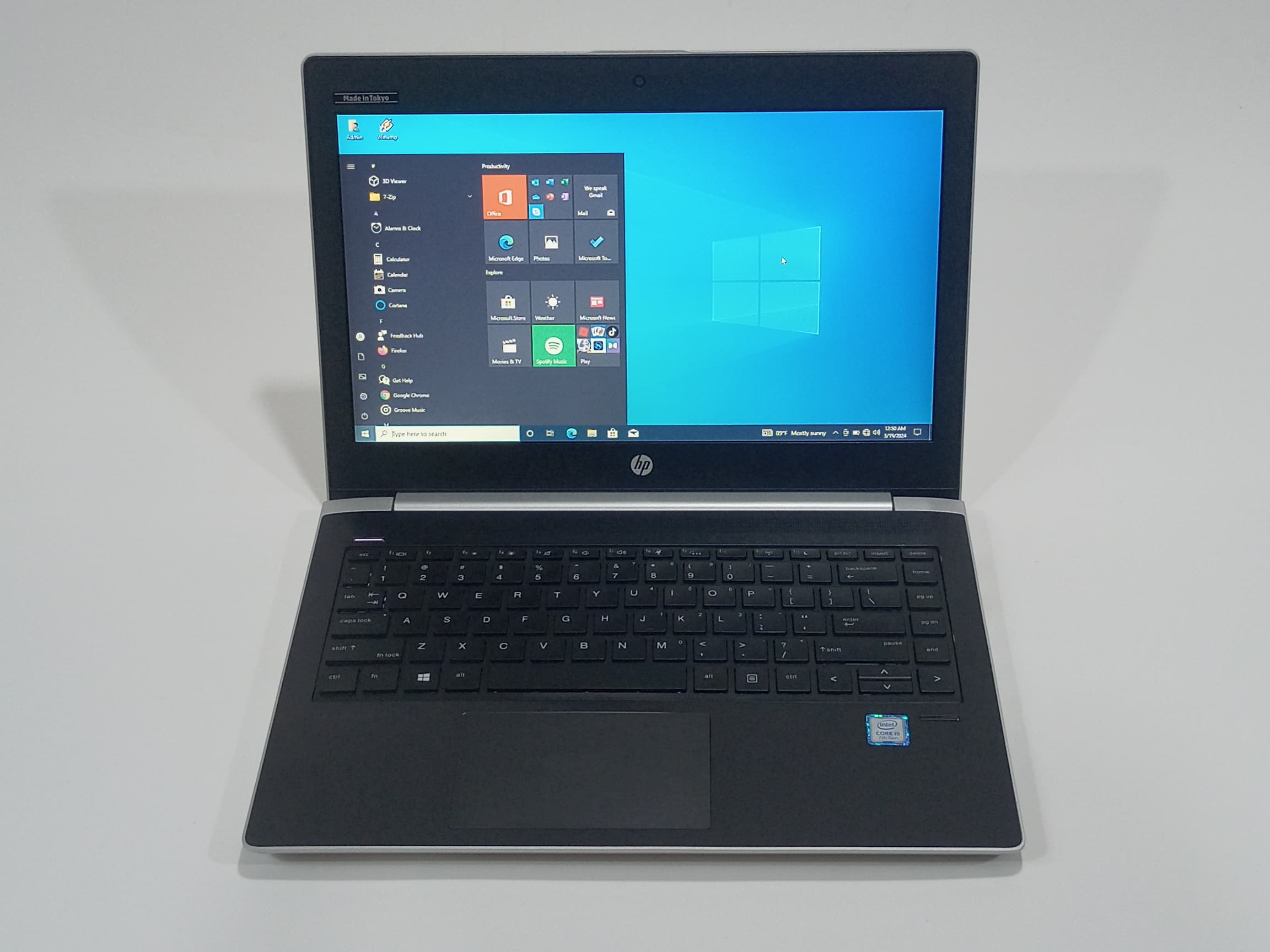 HP Probook 430 G5 7th Gen Intel Core i5 8GB RAM 256GB SSD Keyboard