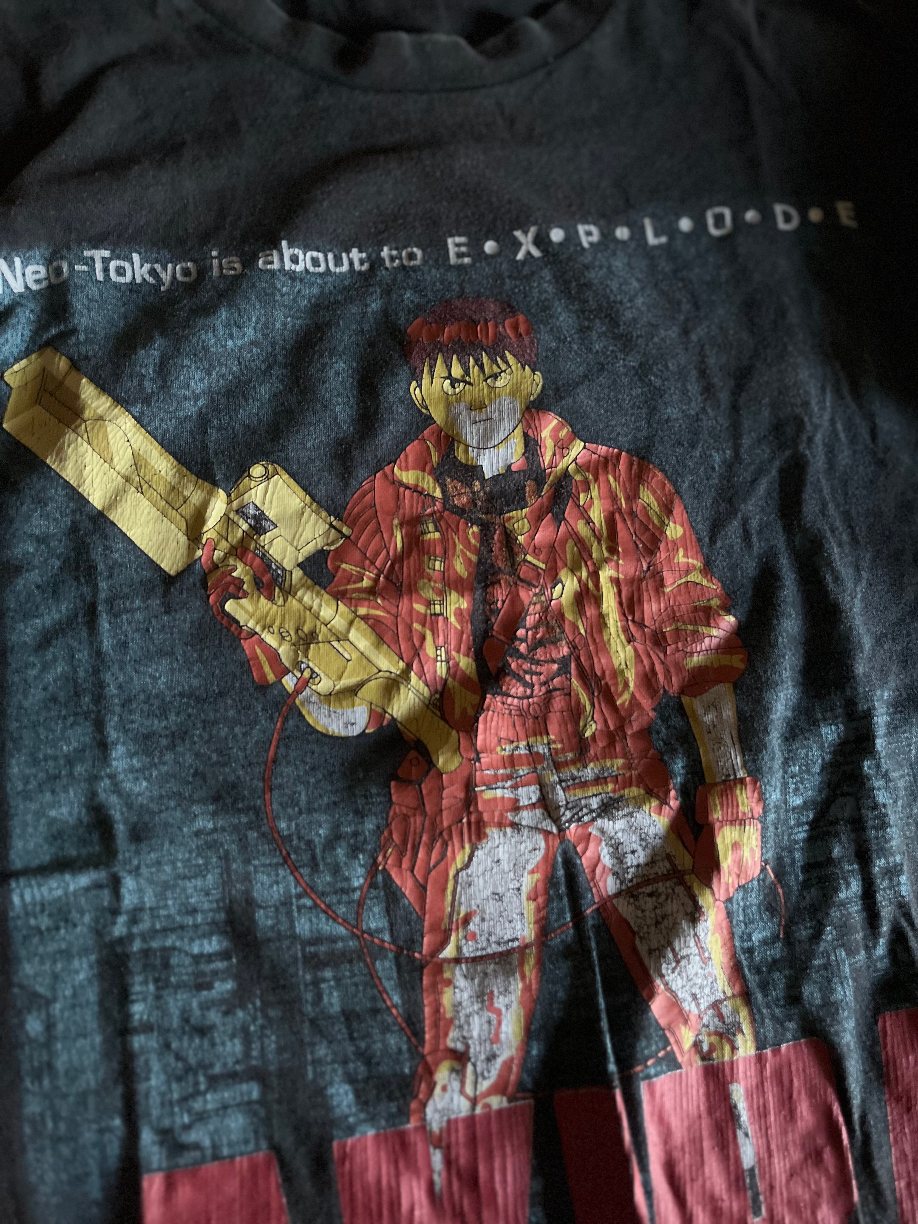ヴィンテージ AKIRA アキラ FASHION VICTIM 金田 Tシャツ XL 登録商標