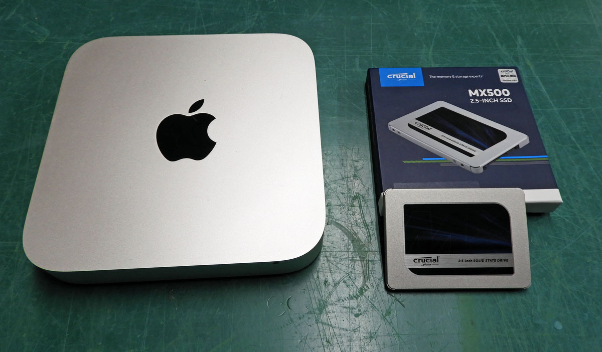 Mac miniにSSDを載せてみた(その2-Late 2012編) | Sunset City Studio
