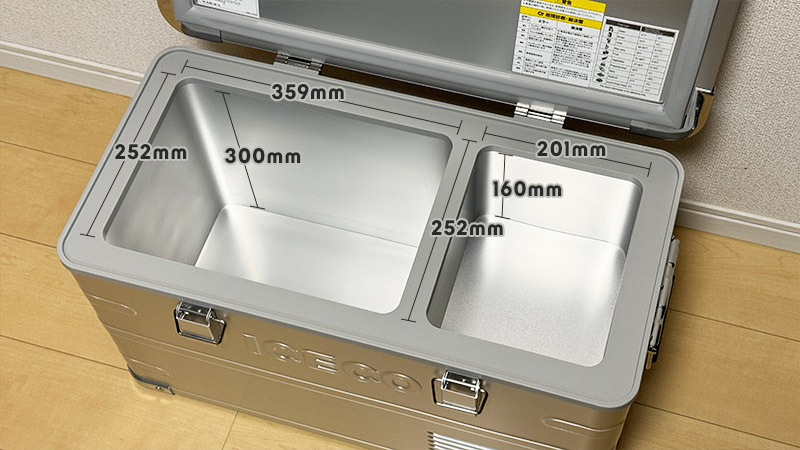 ICECOのアルミコンテナ風ポータブル冷蔵庫「APL35」をキャンプレビュー！