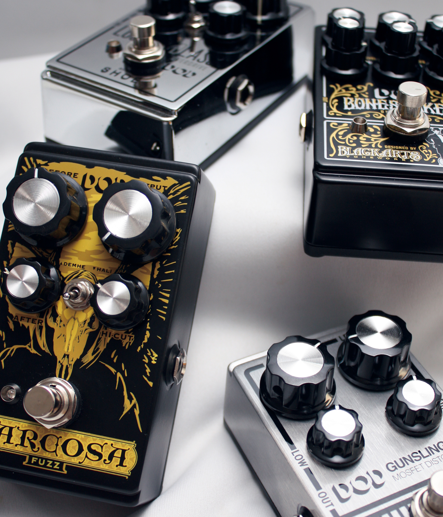 DODの歪み系ペダル4機種を踏み比べ！