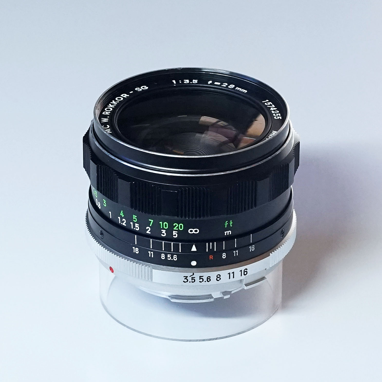 MINOLTA MC W.ROKKOR-SG 28mm F3.5 ¥8,800（中古 SRマウント