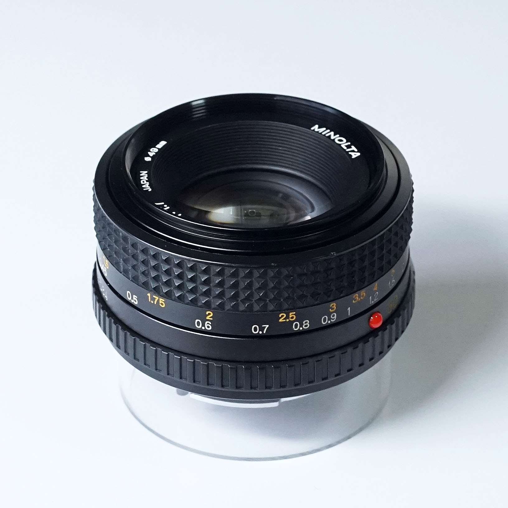 ミノルタ MC ROKKOR-PF 50mm f1.7 オールドレンズ 92 ミノルタ MD