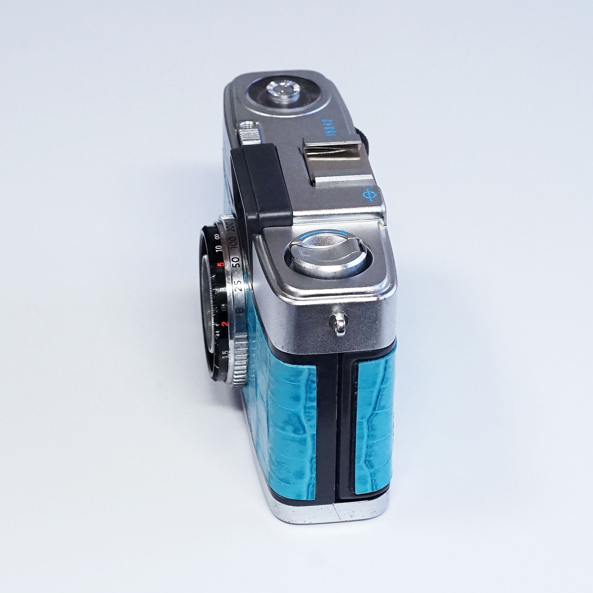 整備済・完動品】 OLYMPUS PEN EE-3 ターコイズブルー（誠実 整備済・完動