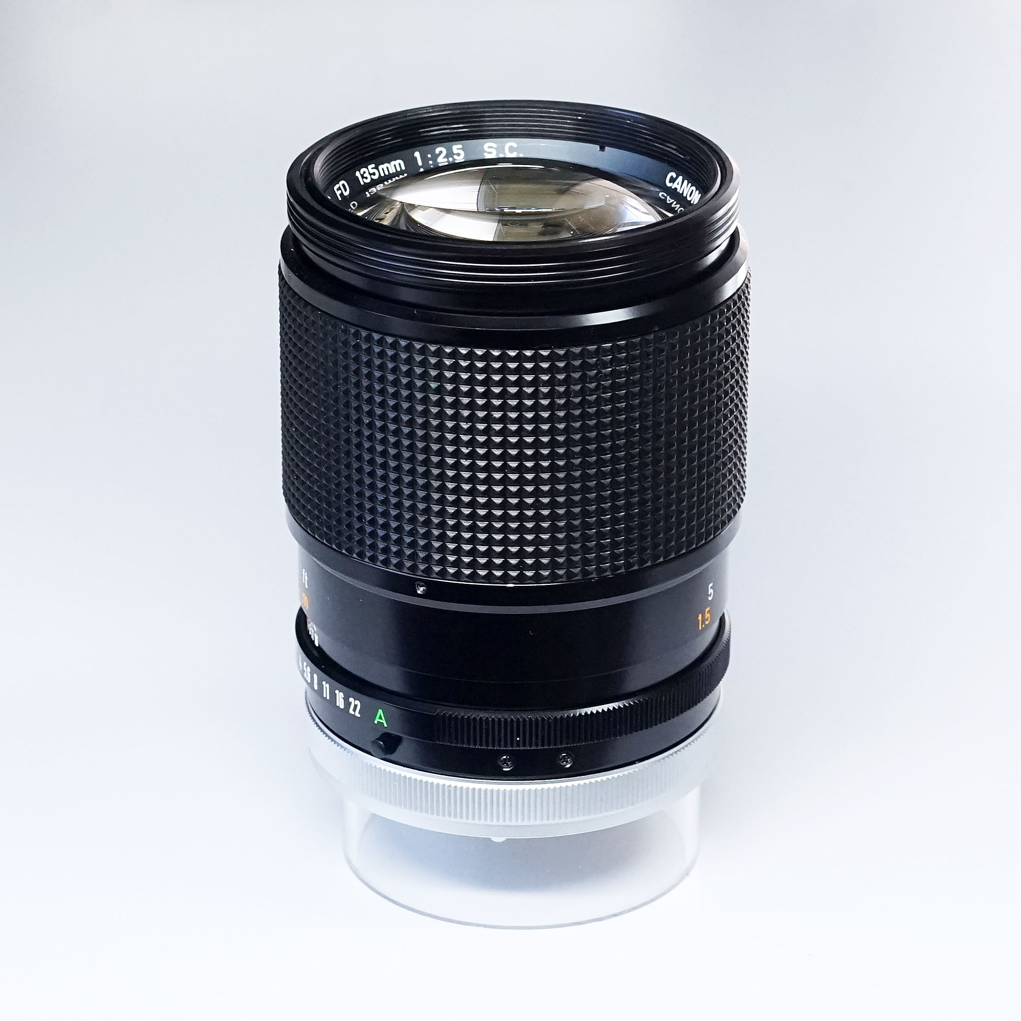 CANON FD 135mm F2.5 S.C. ¥6,800（中古 FL・FD・NFDマウント オールド