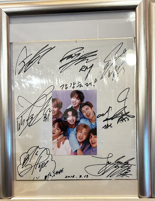BTS 直筆サイン入りアルバム メンバー全員 BTS直筆サイン BTS 直筆