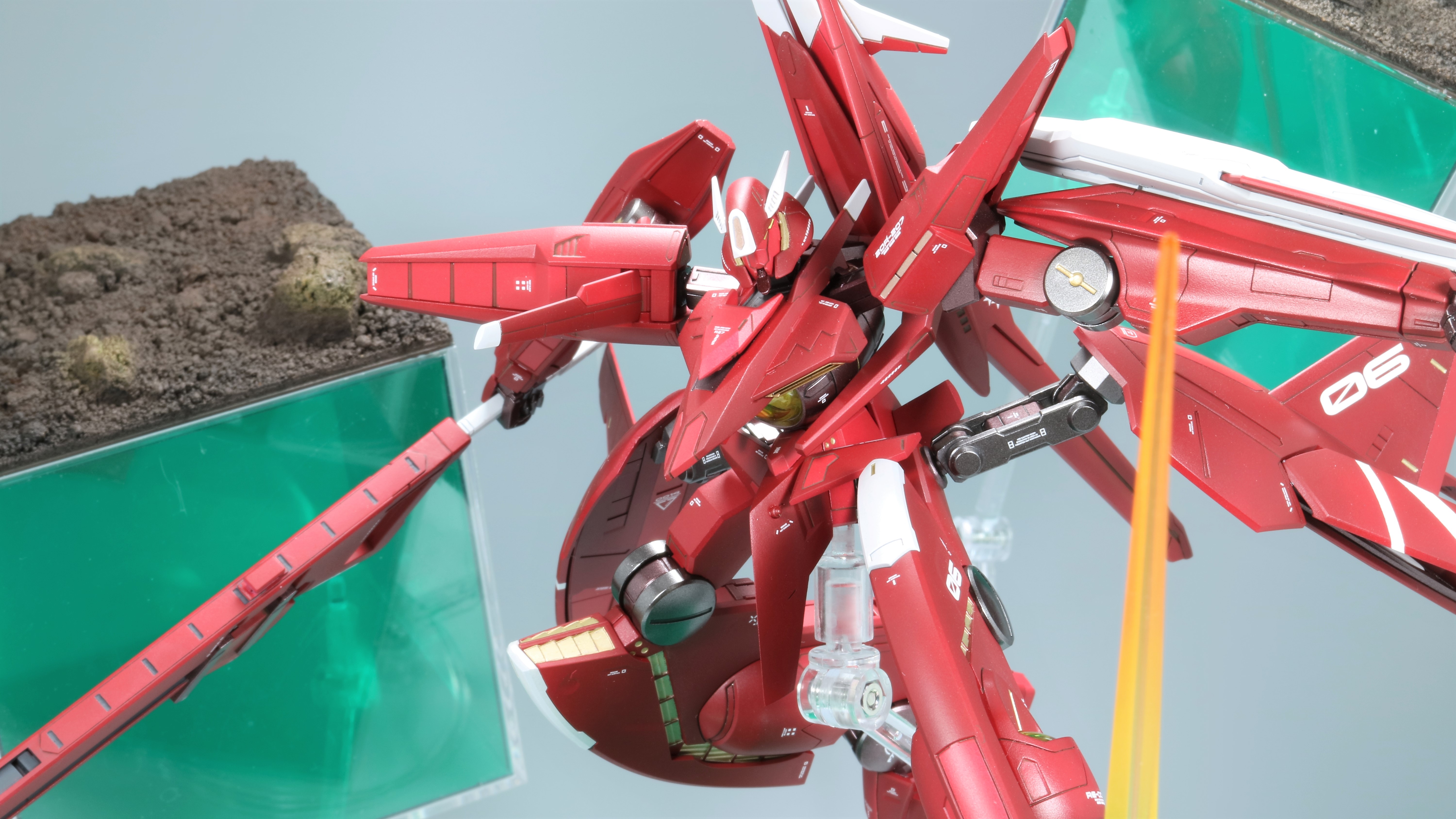 HG アルケーガンダム 改修全塗装済み完成品 HGアルケーガンダム