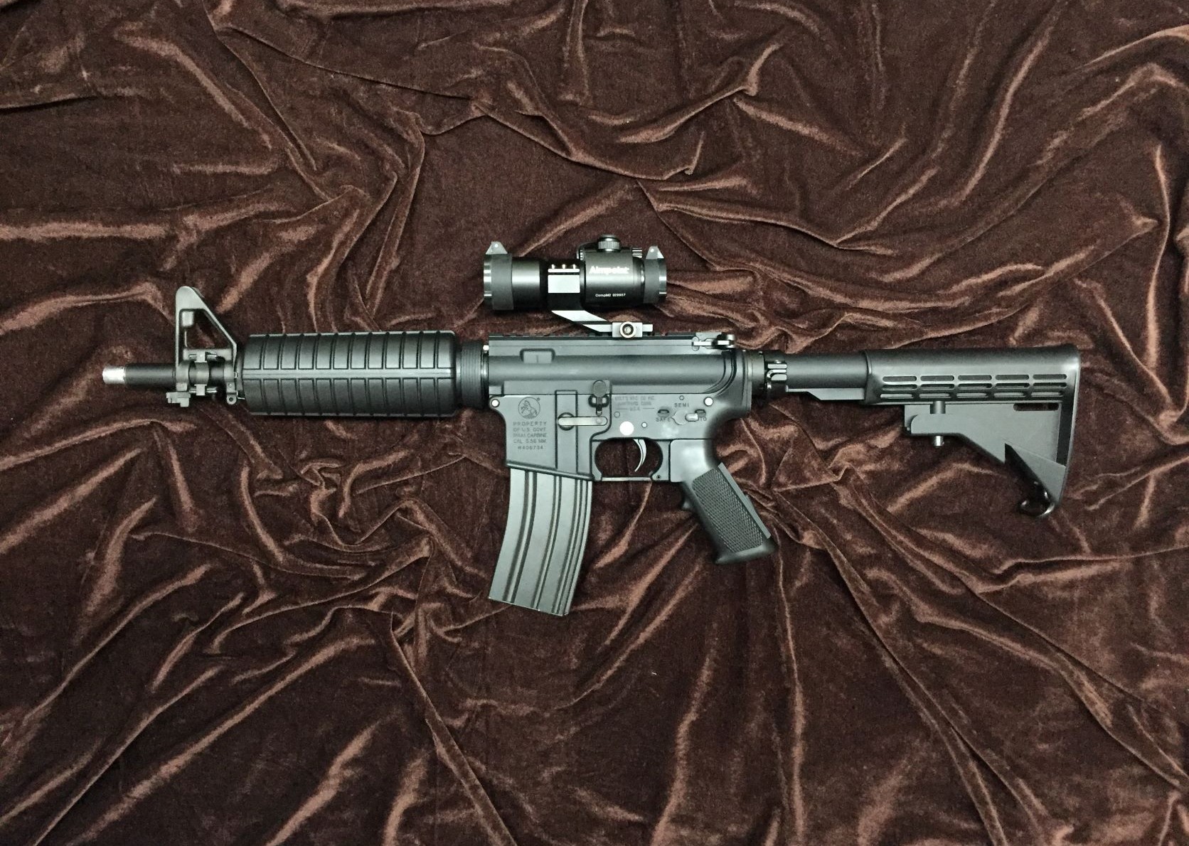 東京マルイ M4A1 SOCOM CARBINE 次世代電動ガンのカスタムをさせて頂き