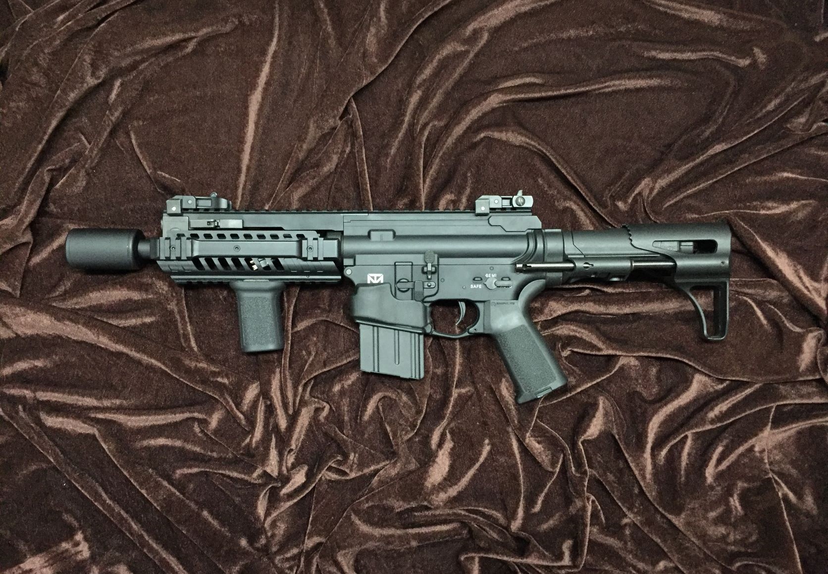 マルイ電動ガンM4HC内部カスタム ストックカスタム