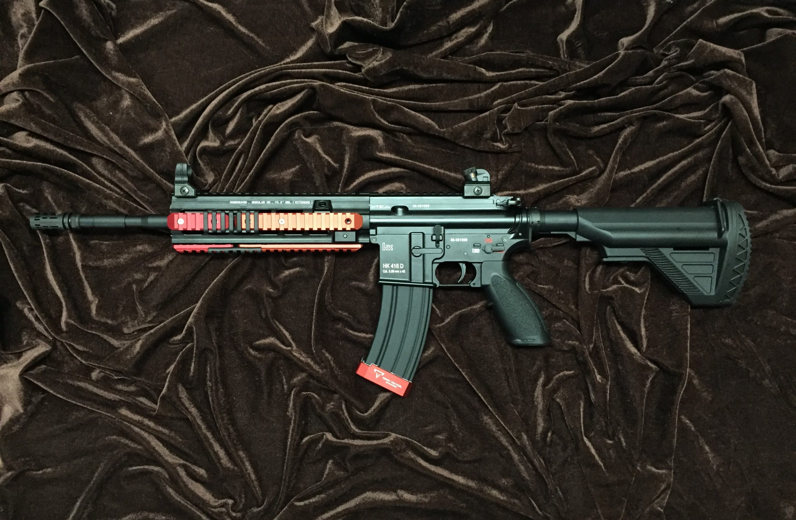 東京マルイ HK416D 次世代電動ガンのカスタムをさせて頂きました