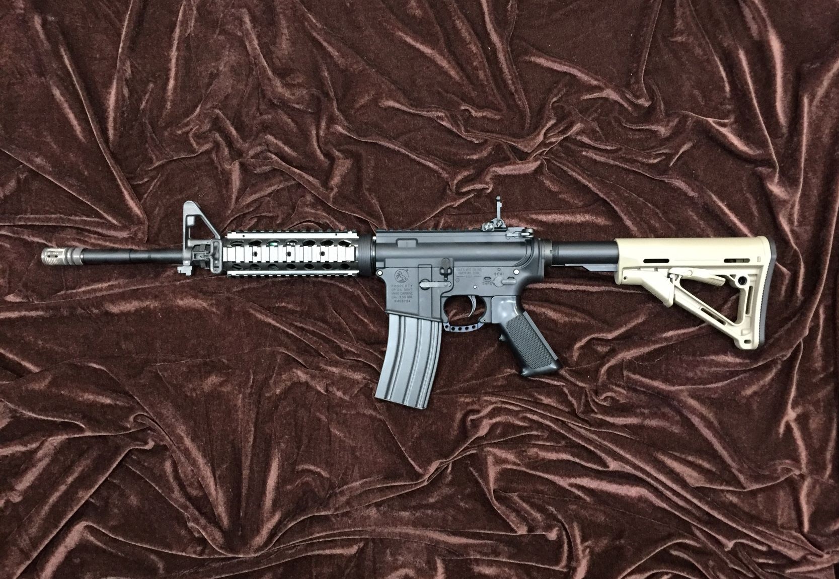 東京マルイ次世代電動ガンm4a1 socom カスタムセット