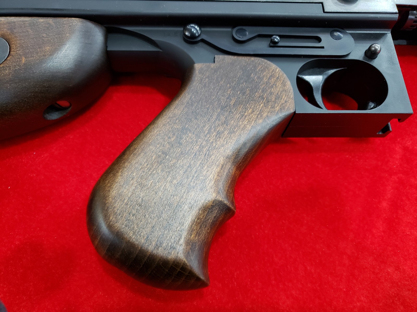 東京マルイ トンプソン ブローバック 木製ストック CAW] トンプソン