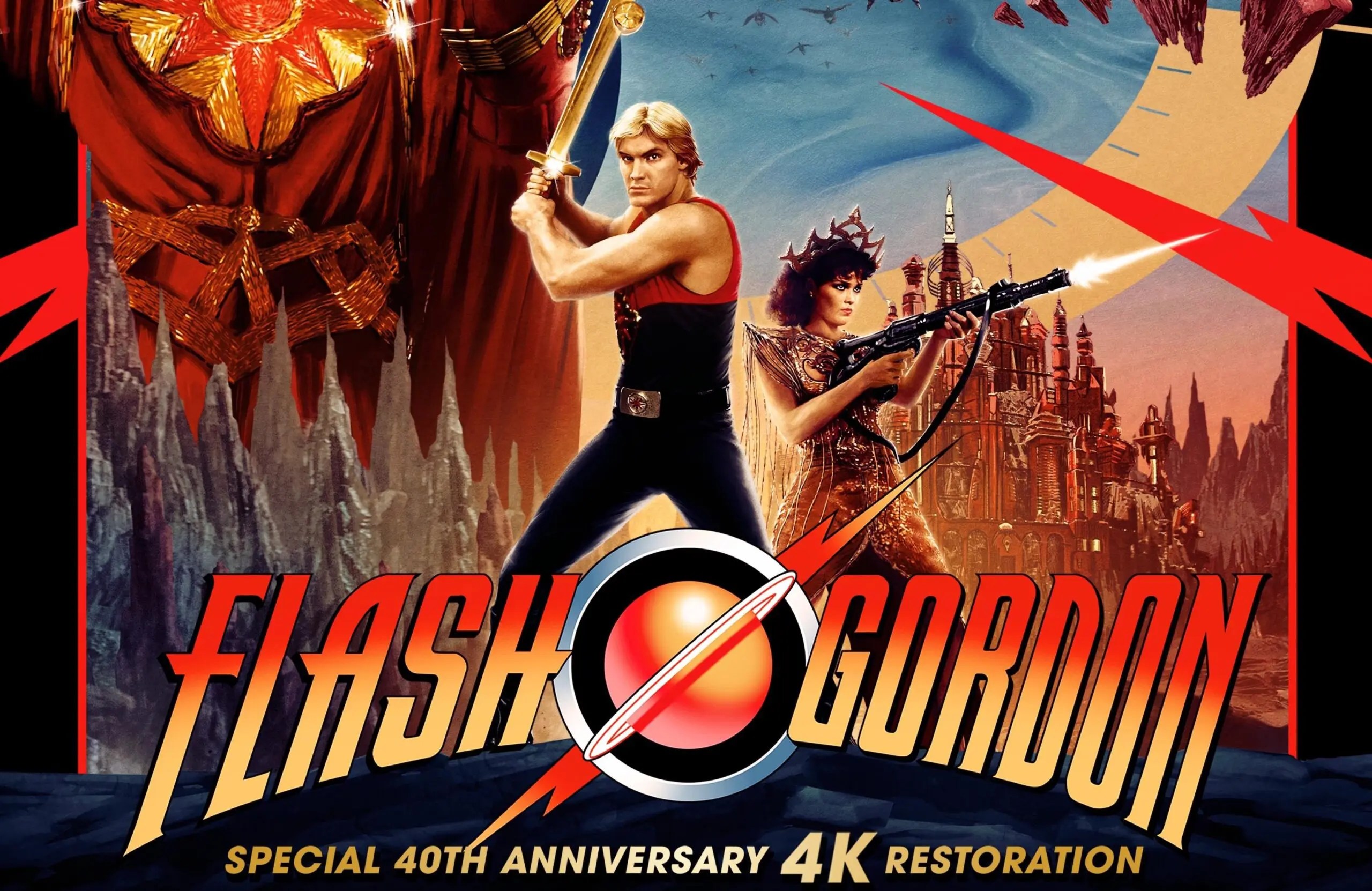 伝説のSF映画が4Kで帰ってくる！『フラッシュ・ゴードン 4K』2023年3月