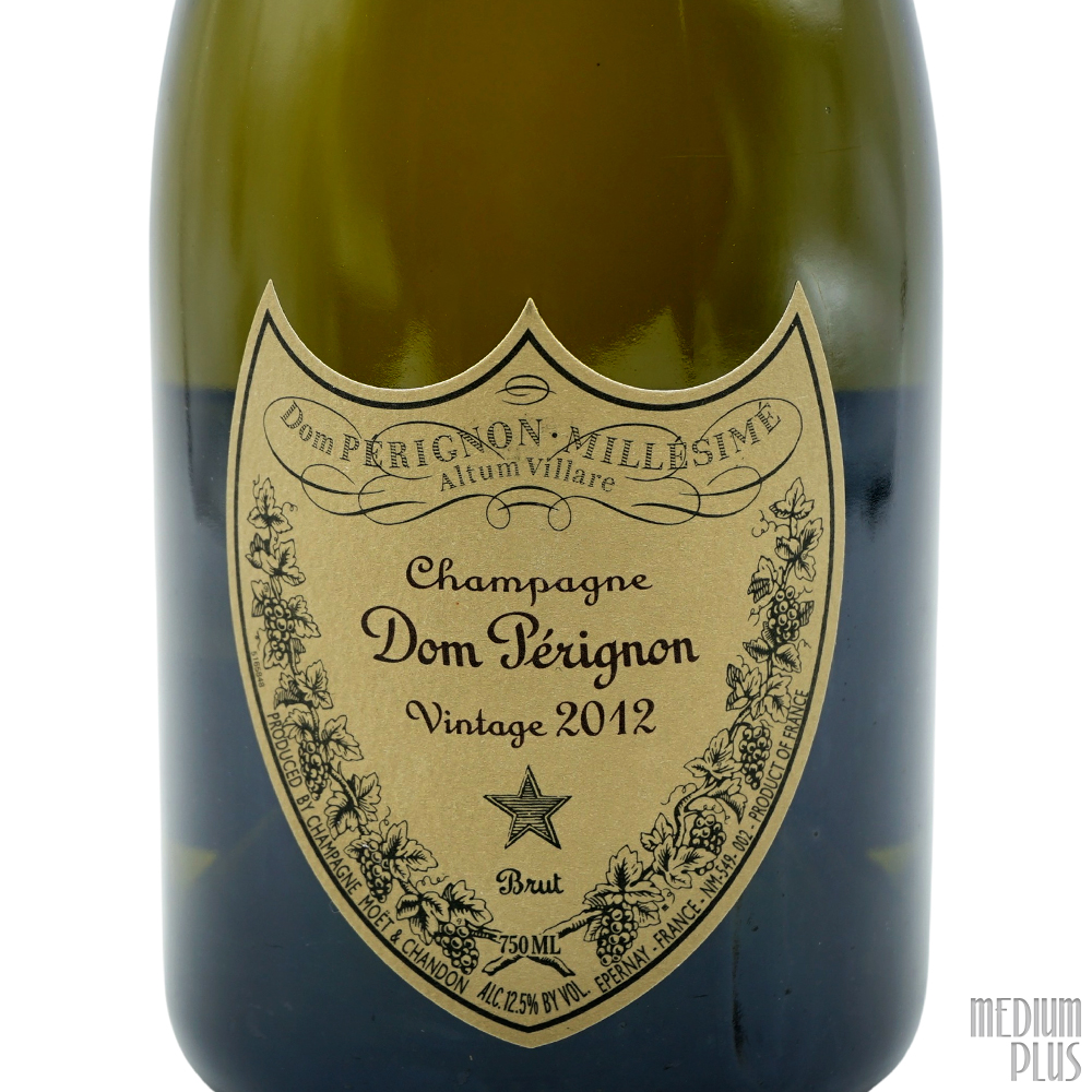 2012 Dom Pérignon Champagne Brut - Medium Plus