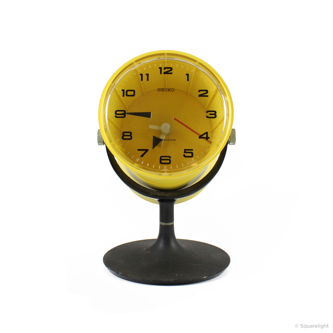 希少 当時物 トランジスタ時計 SEIKO 5石 TTZ- 114 置時計 希少 当時物