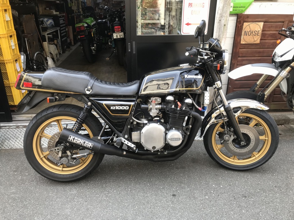 Z1000A2 T.M様 Z1R化開始 | GREEN GARAGE