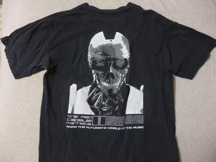 マッドカプセルマーケッツ限定DESTROYER カモフラージュスカルTシャツ