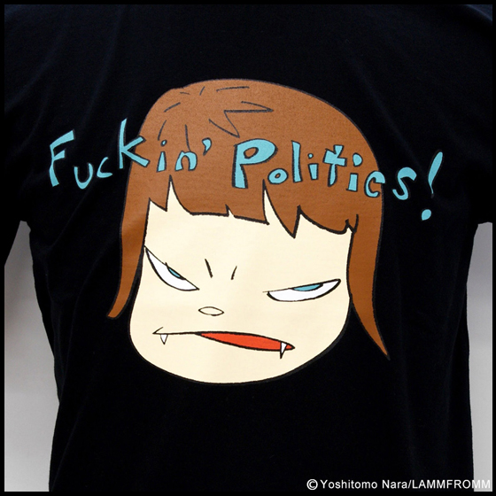 奈良美智Tシャツ2014 Tシャツ 奈良美智「Eve of Destruction」 | 原