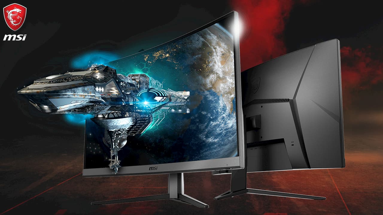 MSIが湾曲パネルのゲーミングモニター「Optix G24C4」「Optix G27C4