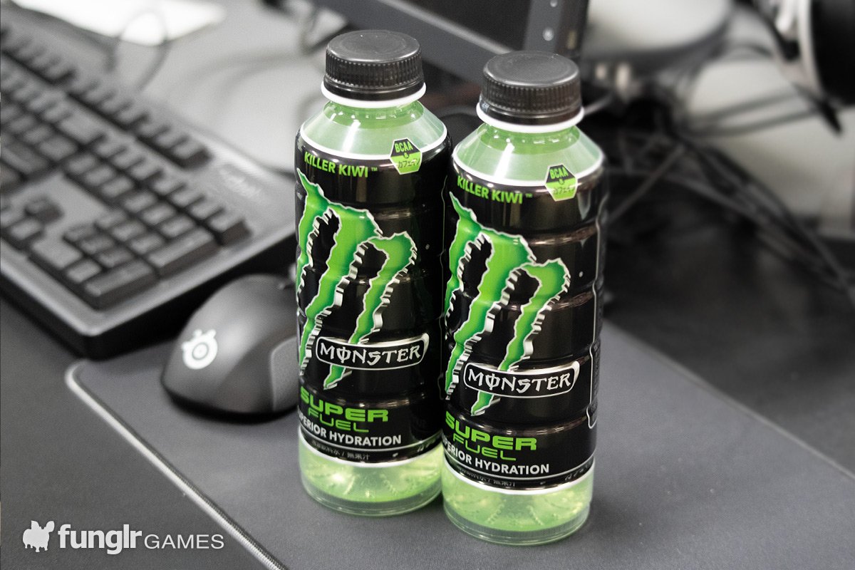 無炭酸モンエナのスポーツドリンクに新フレーバー「モンスター