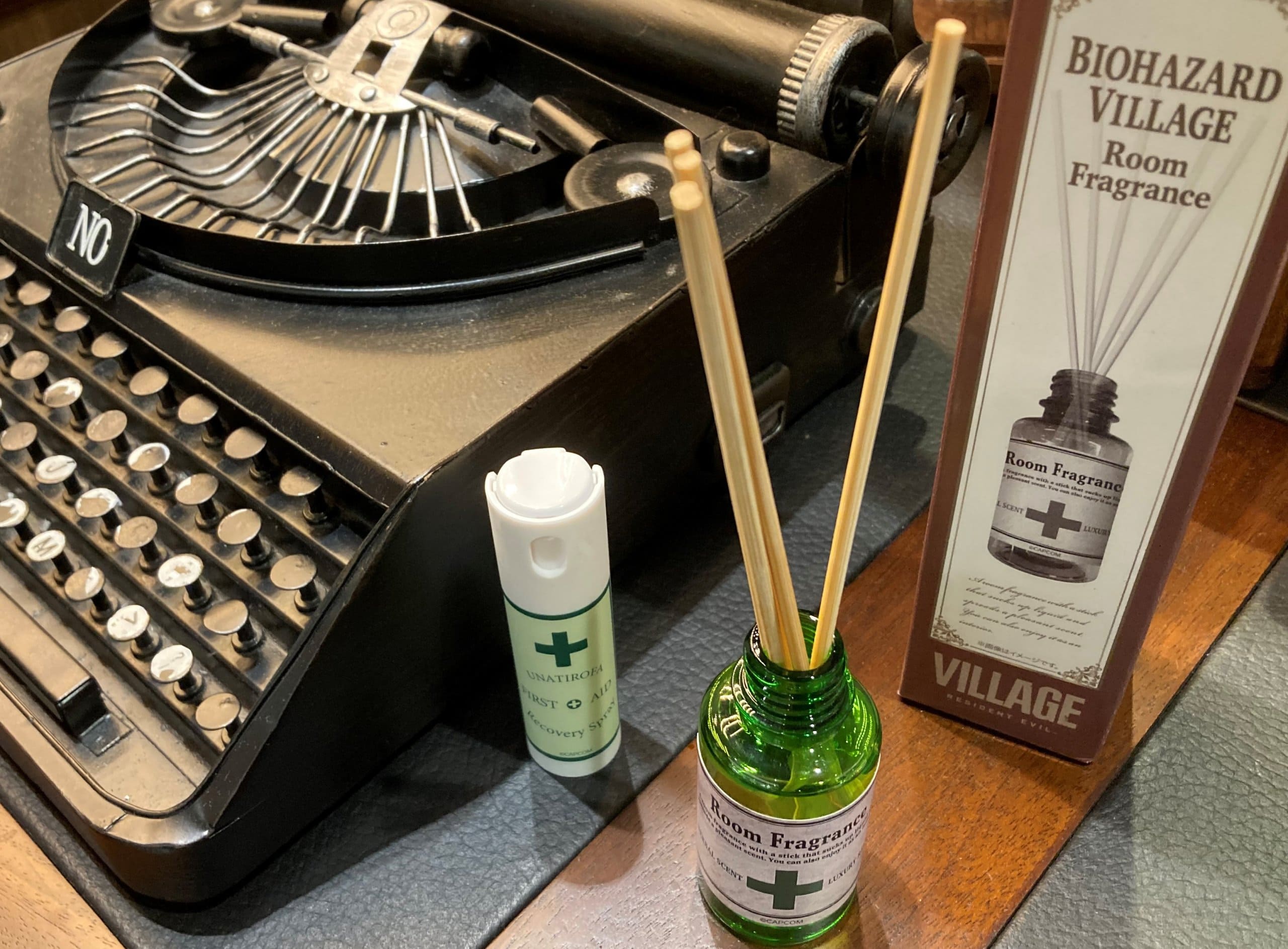 手首はくっつきません！バイオの救急スプレーと回復薬をモチーフにした