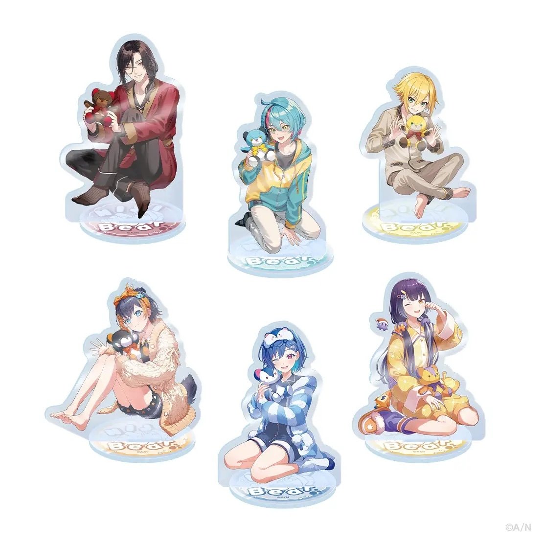 ライバーがキュートなクマグッズに！「NIJIベア vol.1」2023年10月17日