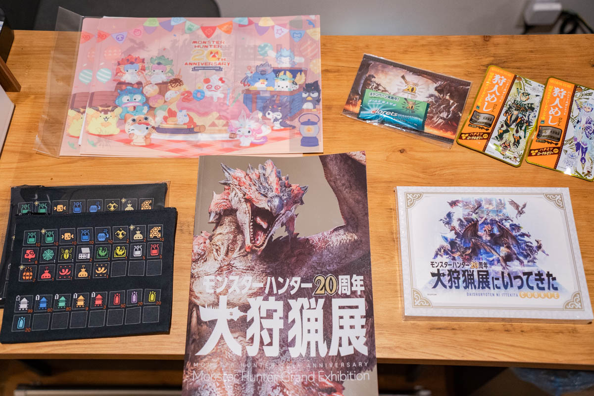 モンスターハンター大狩猟展 サンリオ缶バッジ 未開封