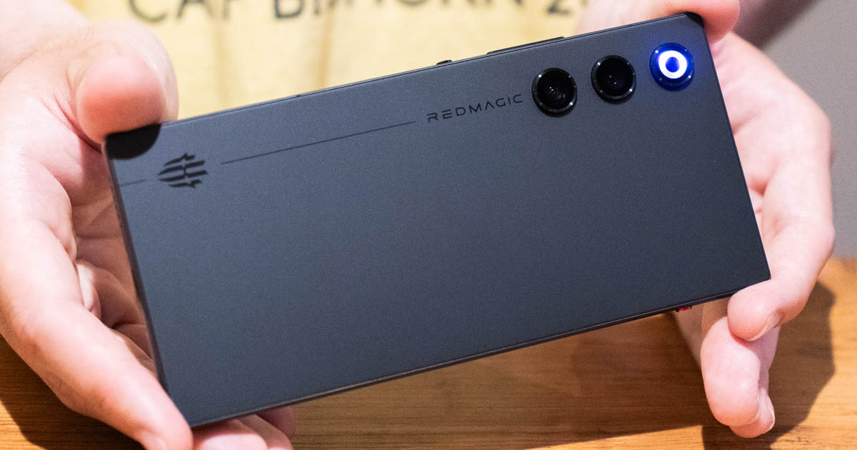 安価だけど力持ち！REDMAGIC最新ゲーミングスマホ「RED MAGIC 10 Air