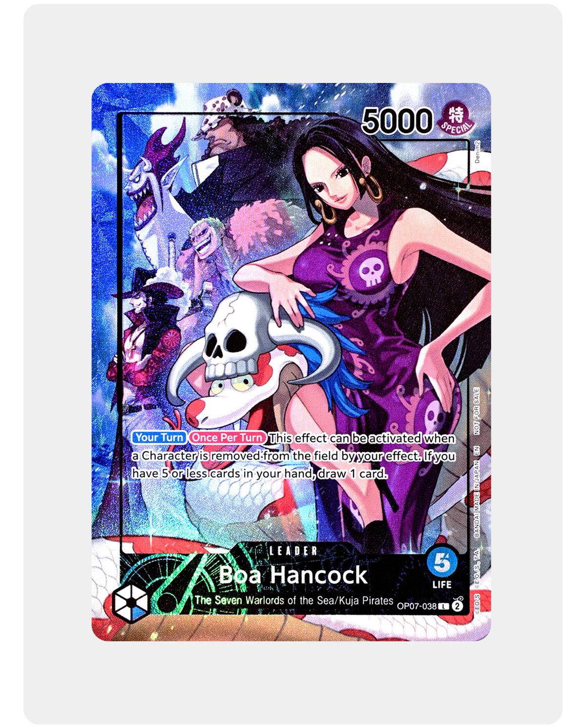 ワンピースカードPSAマガジンプロモボアハンコック