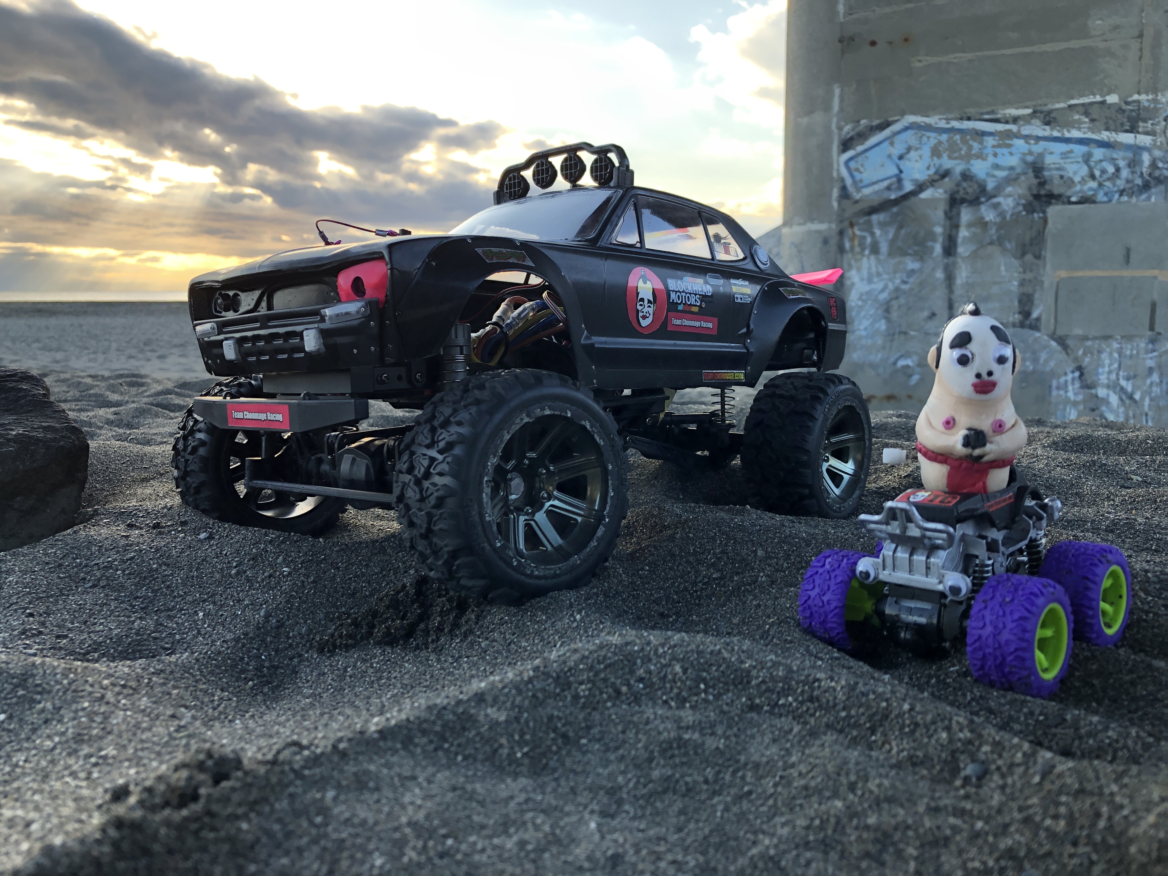 タミヤCC-02クローラー以外の遊び方 ボディ/オフロード/オンロード