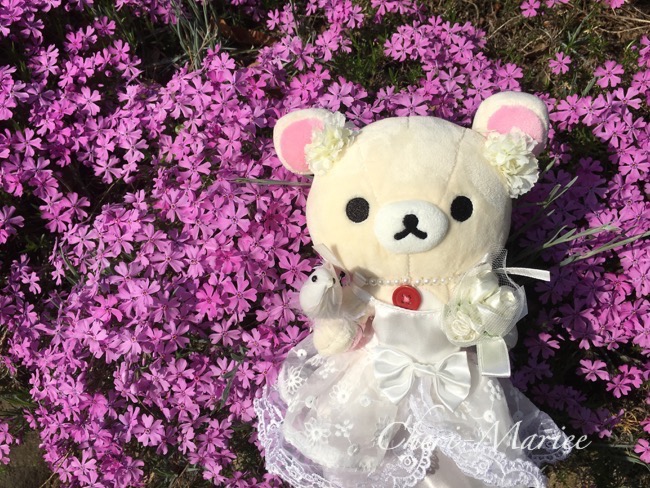 コリラックマSサイズをウェディングドールにアレンジする方法｜結婚式