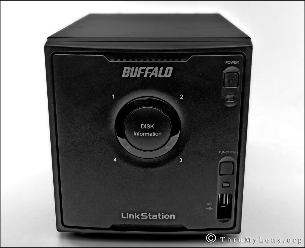 外付けハードディスク・ドライブ BUFFALO Link Station NAS LS-QVL /1D