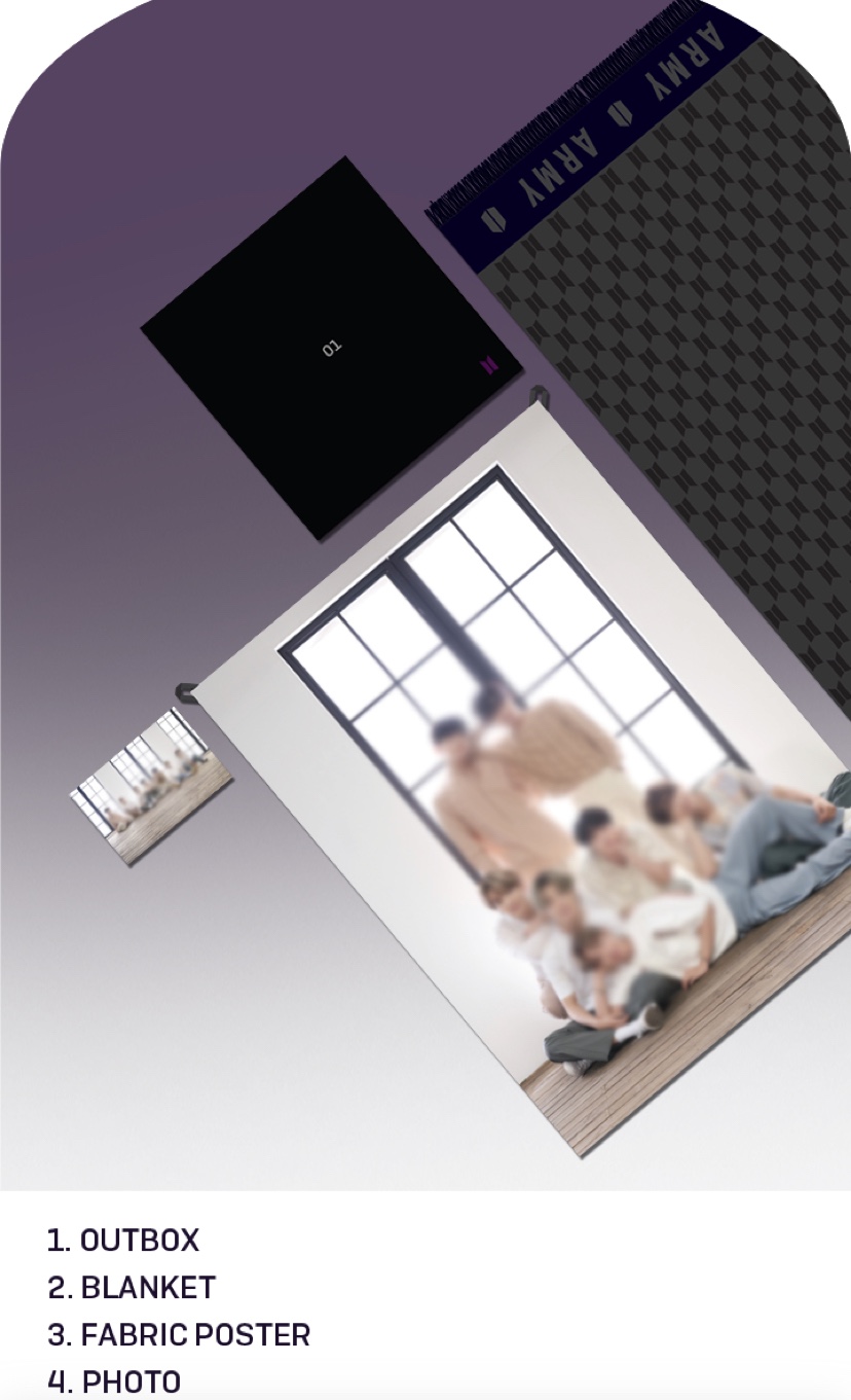 BTSの可愛いアイテム「MERCH BOX(マーチボックス)」が完全無料で発売