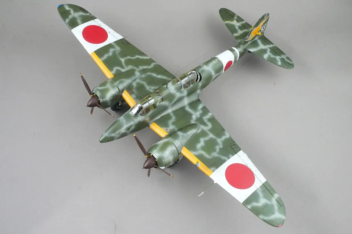 川崎キ45改 二式複座戦闘機 屠龍 丁型 ハセガワ 1/48 プラモデル製作