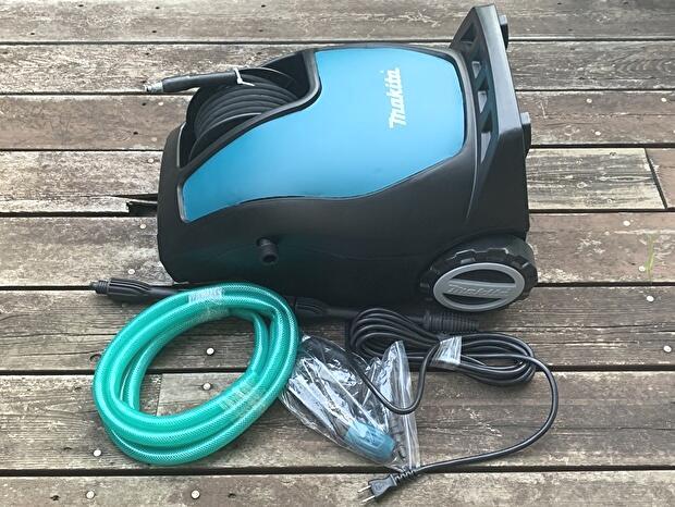 マキタ 高圧洗浄機の実機レビュー。初めての高圧洗浄機の威力は