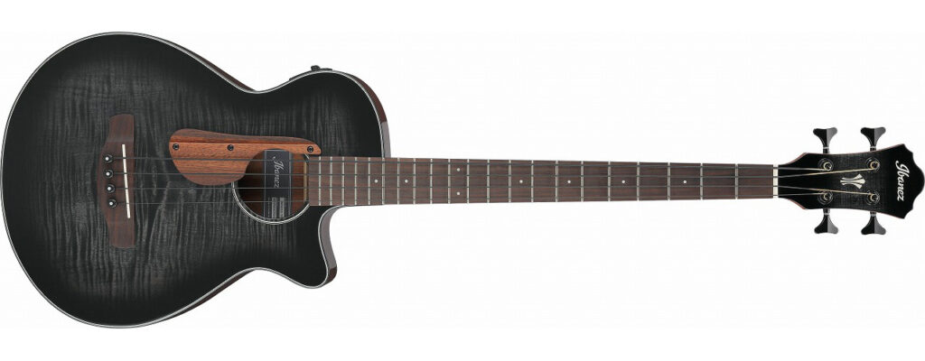 Ibanez からフィンガー・レスト装備のエレアコ・ベースにフレイム