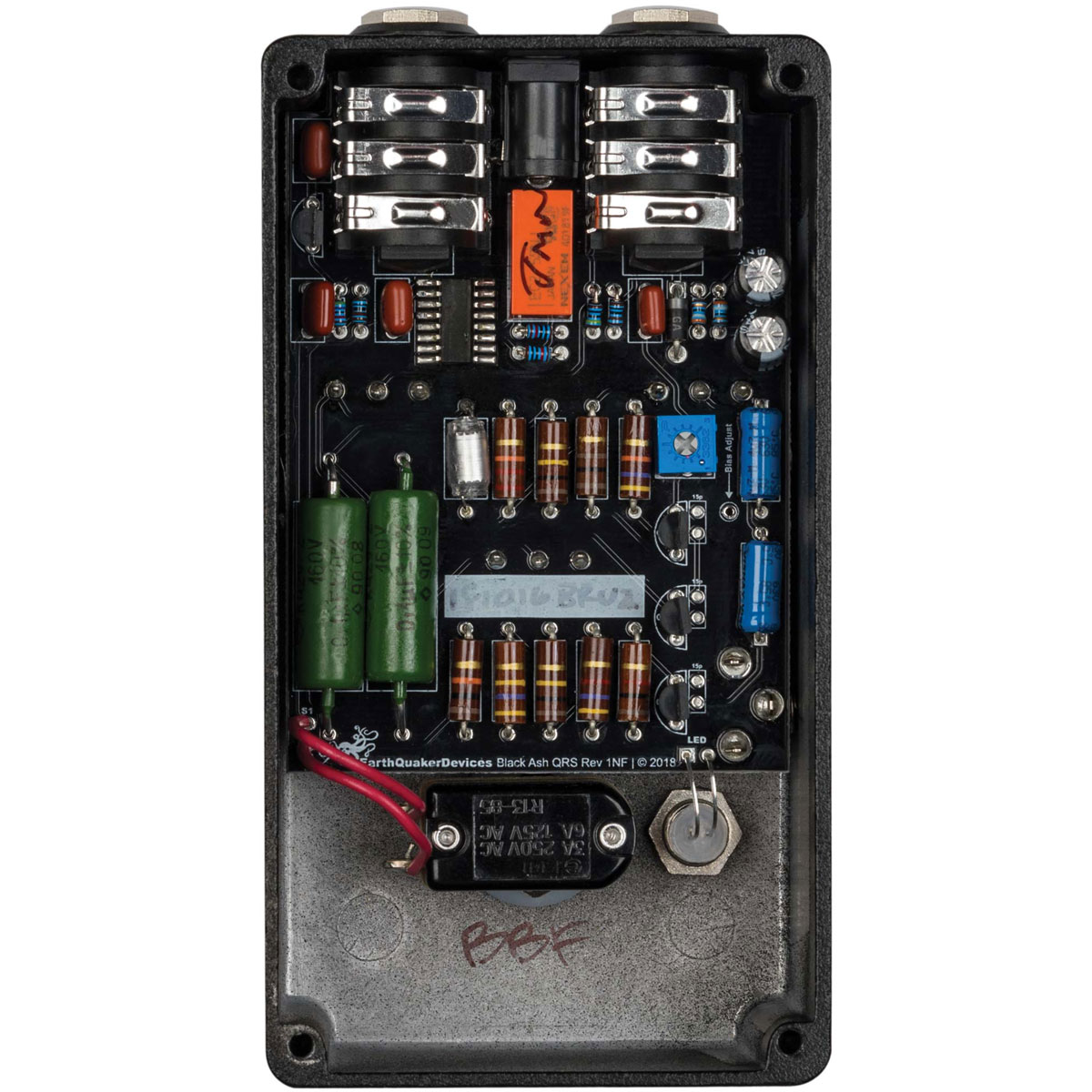 EarthQuaker Devices Black Ash 機能追加クローン EarthQuaker Devices