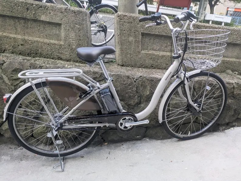 ブリヂストン電動アシスト自転車26インチ グレー ブリヂストン 電動