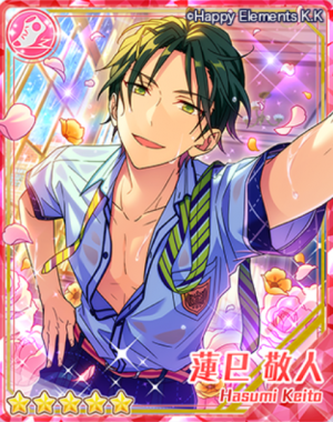 あんスタ 蓮巳敬人 とるパカ あんスタ とるパカ ハート 缶バッジ 蓮巳