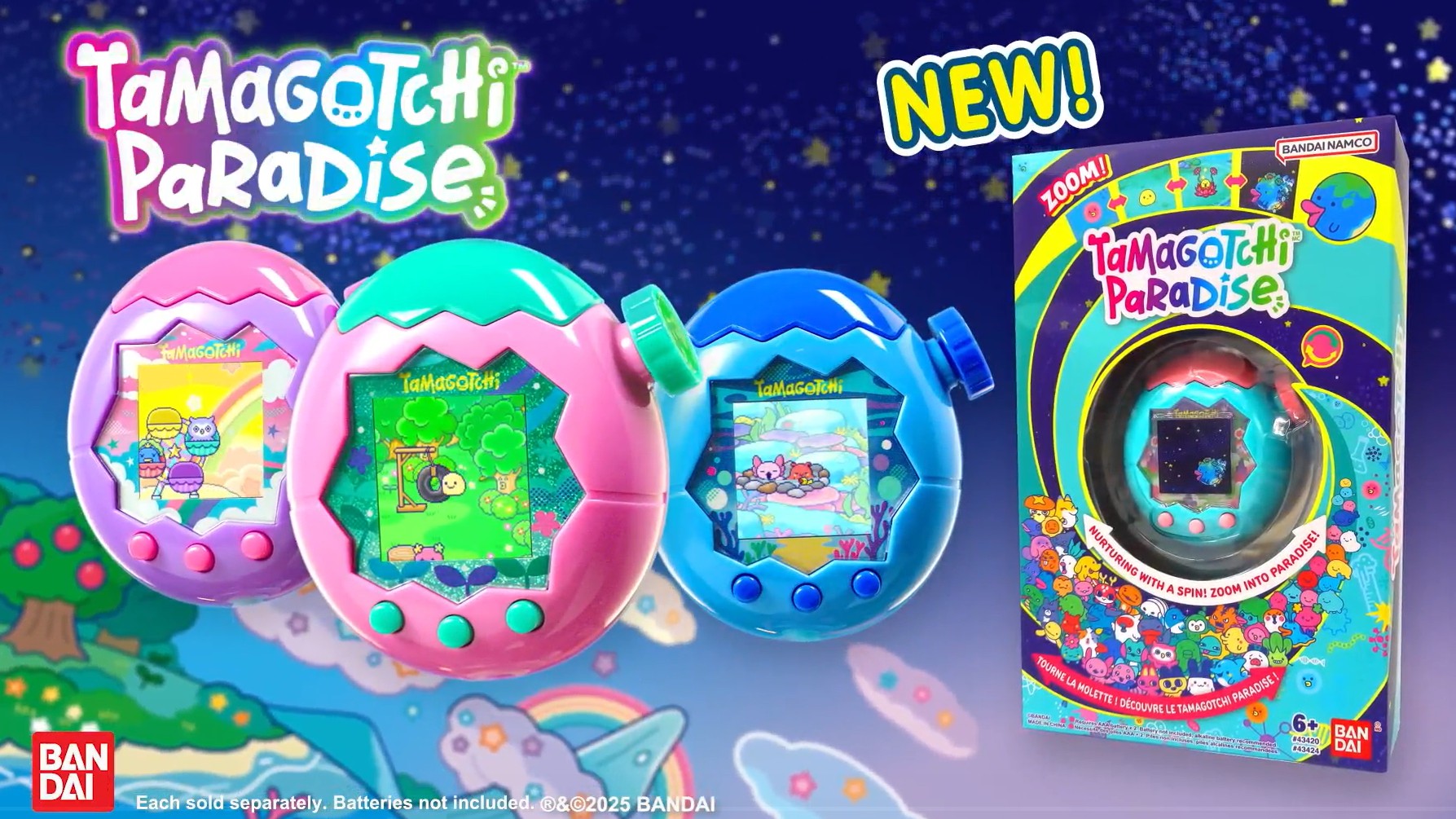 Tamagotchi Paradise - Jade Forest Digital Pet - Walmart.com